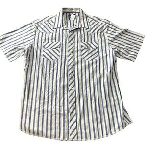 VINTAGE WRANGLER BUTTON UP SHIRT SIZE‎ XXL | B1